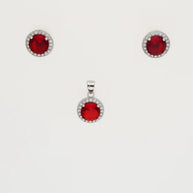 Fire Tone Charm Duo in 92.5 Silver