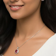 Fire Tone Charm Duo in 92.5 Silver