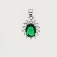 Oval Charm Duo in 92.5 Silver