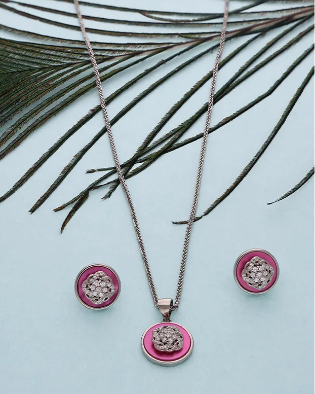 Whirl Charm Duo in 92.5 Silver