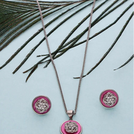 Whirl Charm Duo in 92.5 Silver