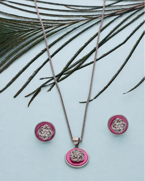 Whirl Charm Duo in 92.5 Silver