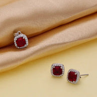 Crimson Charm Duo in 92.5 Silver