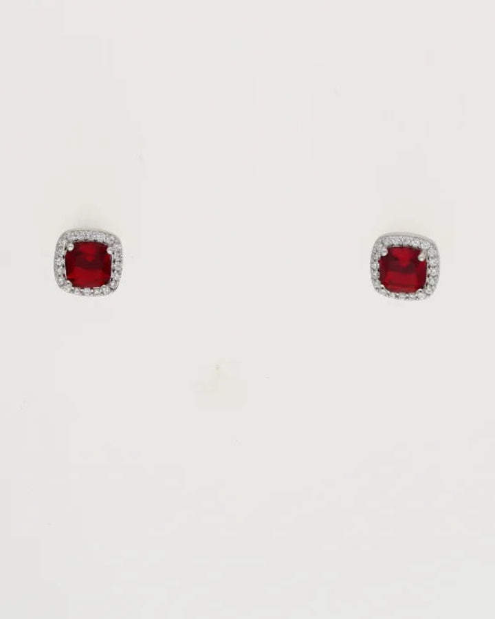 Crimson Charm Duo in 92.5 Silver