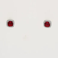 Crimson Charm Duo in 92.5 Silver