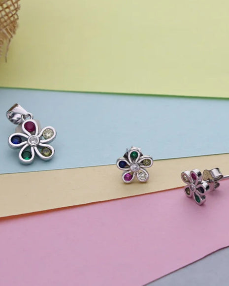 Chromatic Charm Duo in 92.5 Silver