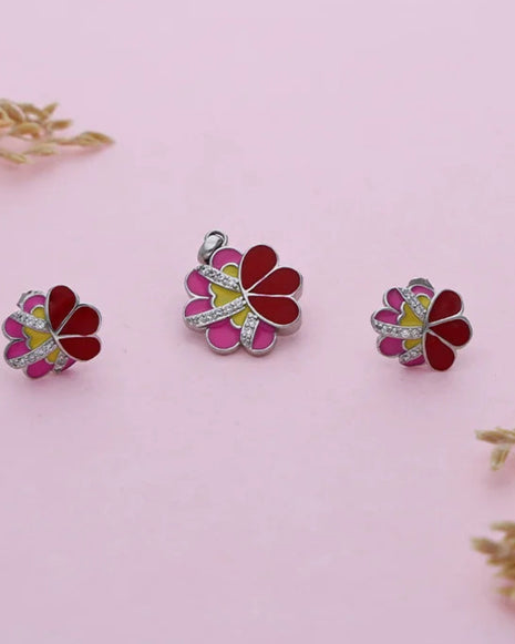 Blossara Charm Duo in 92.5 Silver