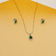 Verdant Charm Duo in 92.5 Silver