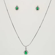 Verdant Charm Duo in 92.5 Silver