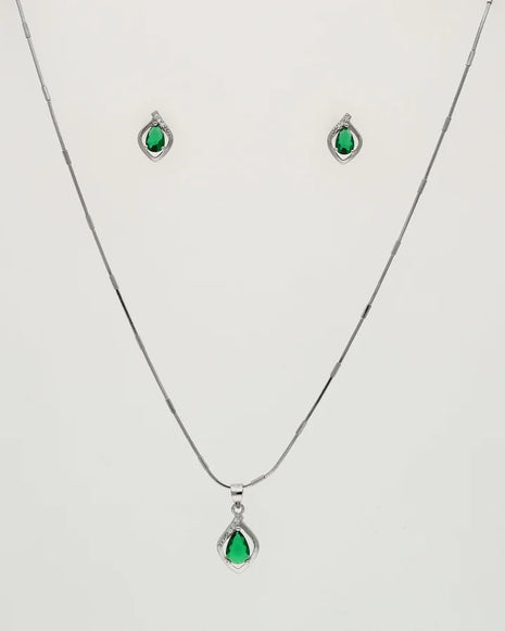 Verdant Charm Duo in 92.5 Silver