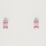 Rose Tint Charm Duo in 92.5 Silver