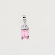 Rose Tint Charm Duo in 92.5 Silver