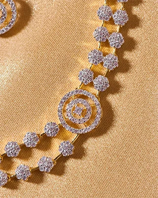 Floret Necklace in 92.5 Silver