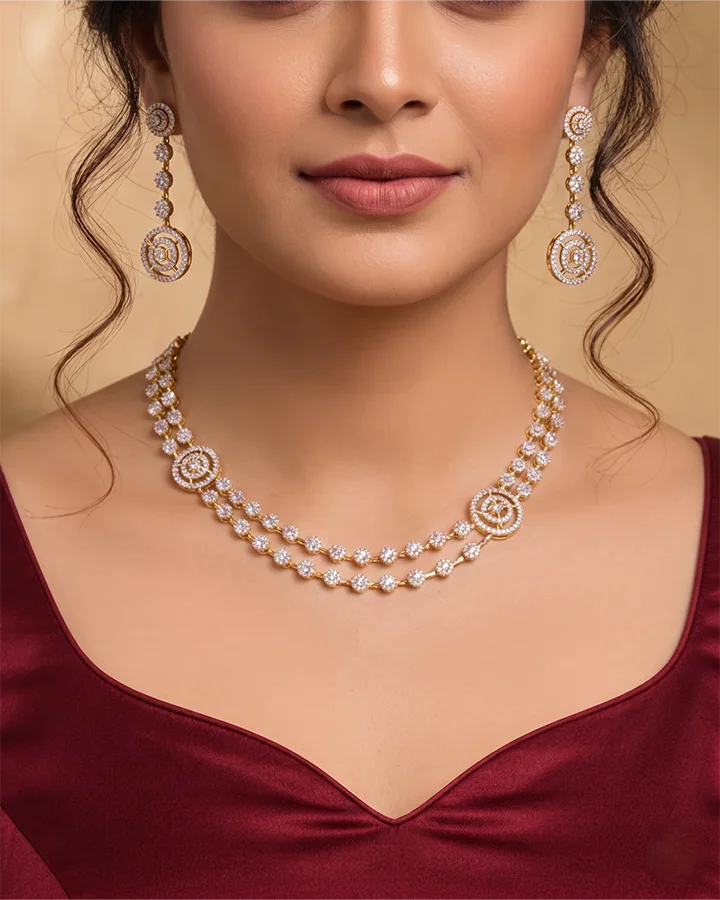 Floret Necklace in 92.5 Silver