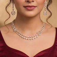 Floret Necklace in 92.5 Silver