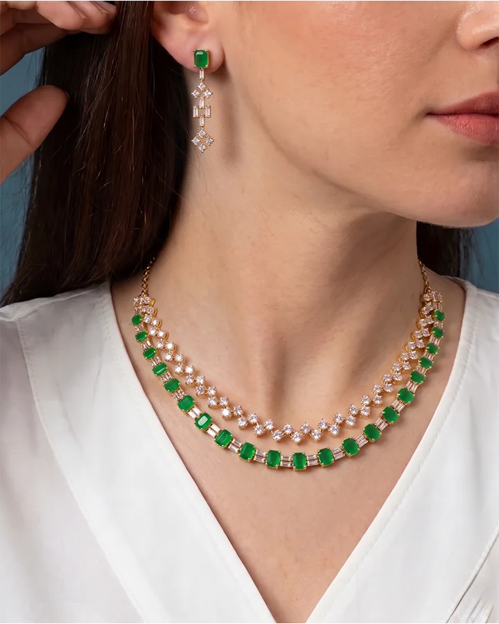 Harita Necklace in 92.5 Silver