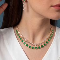 Harita Necklace in 92.5 Silver