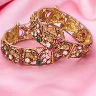 Victorian Garden Gem Bangle in 92.5 Silver