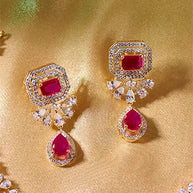 Vermilion Necklace in 92.5 Silver