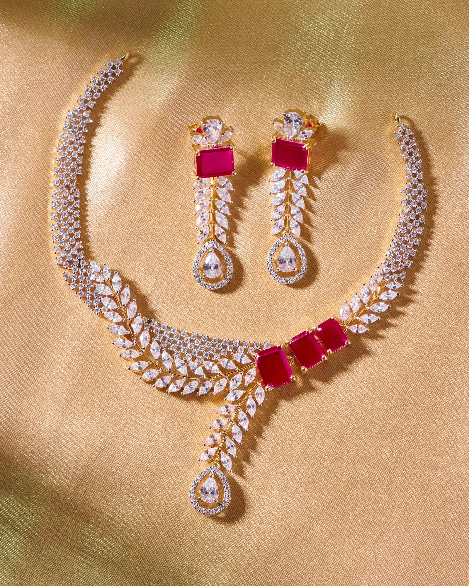 Shringar Necklace in 92.5 Silver