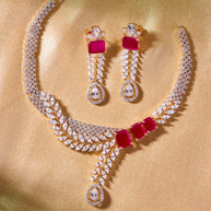 Shringar Necklace in 92.5 Silver