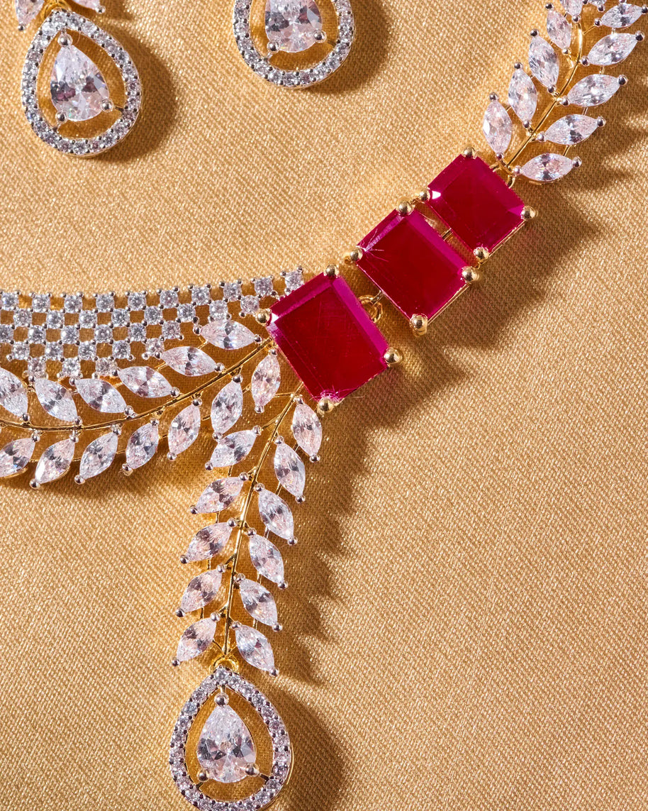 Shringar Necklace in 92.5 Silver