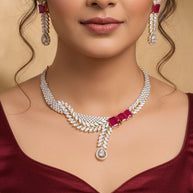 Shringar Necklace in 92.5 Silver