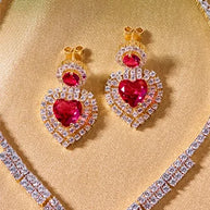 Hridaya Necklace in 92.5 Silver side view - Silsila by Dvaar
