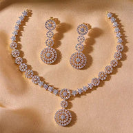 Chandrika Necklace in 92.5 Silver