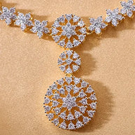 Chandrika Necklace in 92.5 Silver
