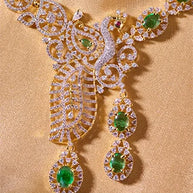 Mayurrekha Necklace in 92.5 Silver