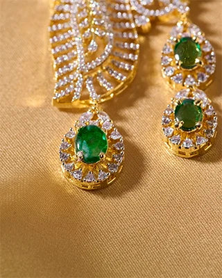Mayurrekha Necklace in 92.5 Silver