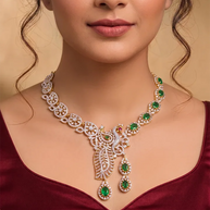 Mayurrekha Necklace in 92.5 Silver