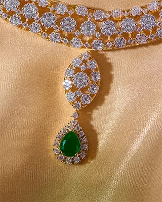 Kusuma Necklace in 92.5 Silver