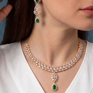 Kusuma Necklace in 92.5 Silver