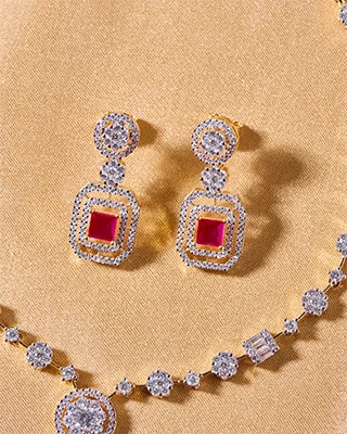 Rouge Necklace in 92.5 Silver