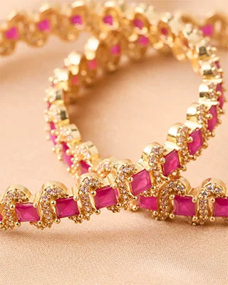 Ruby Bangles side view - Silsila by Dvaar