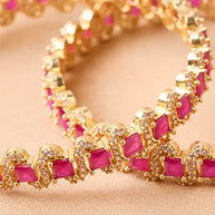 Ruby Bangles side view - Silsila by Dvaar