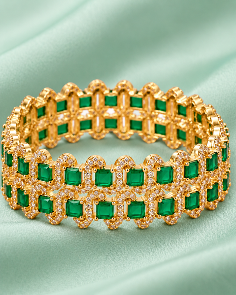 Shubhra Bangles in 92.5 Silver