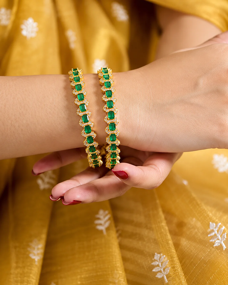 Shubhra Bangles in 92.5 Silver