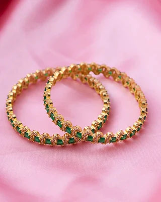 Shubhra Bangles worn view - Silsila by Dvaar