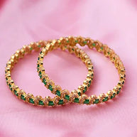 Shubhra Bangles worn view - Silsila by Dvaar