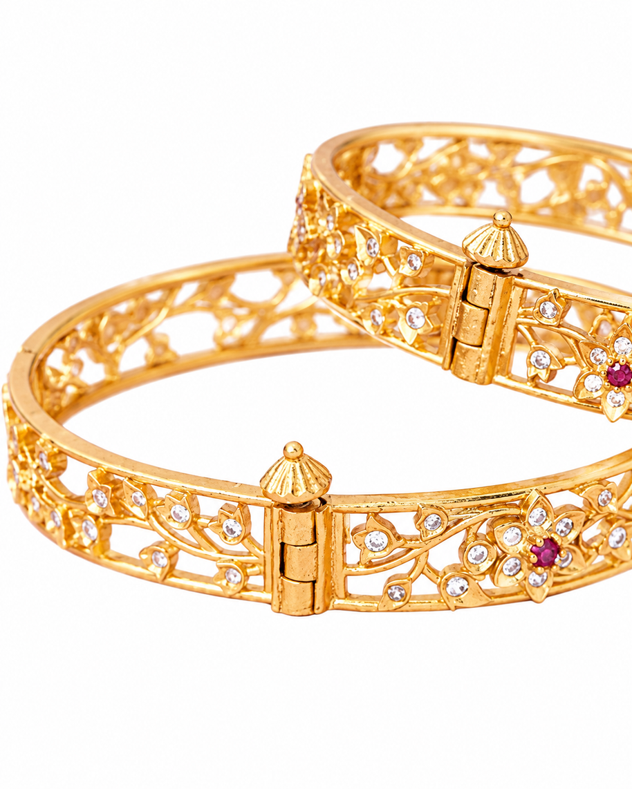 Rohini Bangles in 92.5 Silver