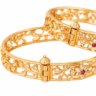 Rohini Bangles in 92.5 Silver