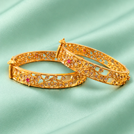 Rohini Bangles in 92.5 Silver