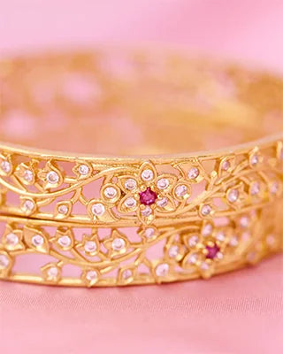 Rohini Bangles in 92.5 Silver