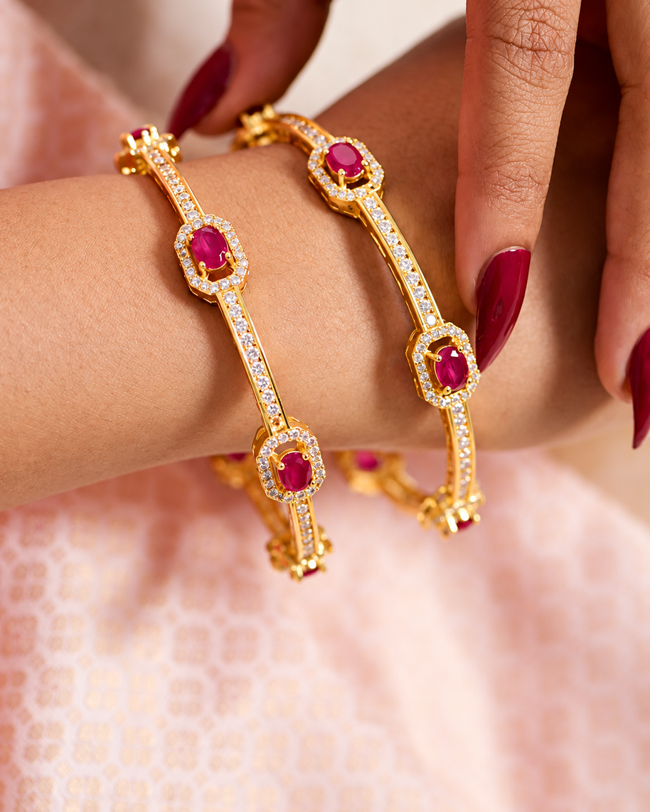 Navya Bangles in 92.5 Silver