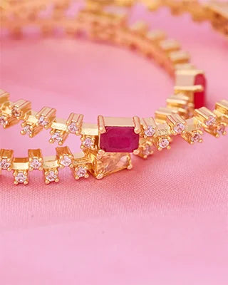 Navratna Bangles side view - Silsila by Dvaar