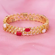 Navratna Bangles worn view - Silsila by Dvaar