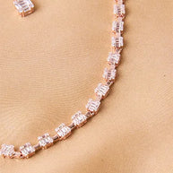 Frost Necklace side view - Silsila by Dvaar